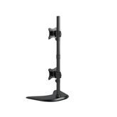 Brateck LDT08-T02V Dual Screen Vertical Array Monitor Stand - Gavisco Office Furniture